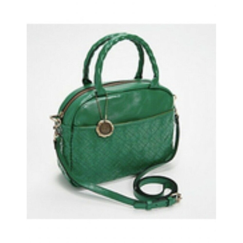 Patricia Nash Miano Top Zip Crossbody Bag Leather